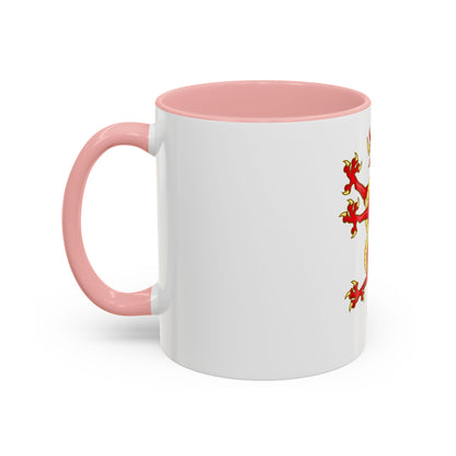 Tudor Dragon Badge - Accent Coffee Mug