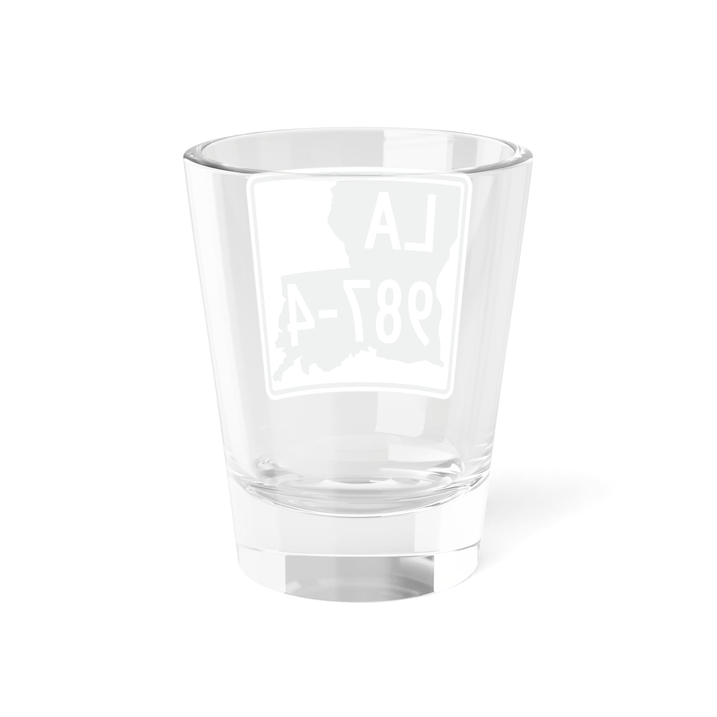 Louisiana 987-4 (Louisiana) (Road Sign) Shot Glass 1.5oz