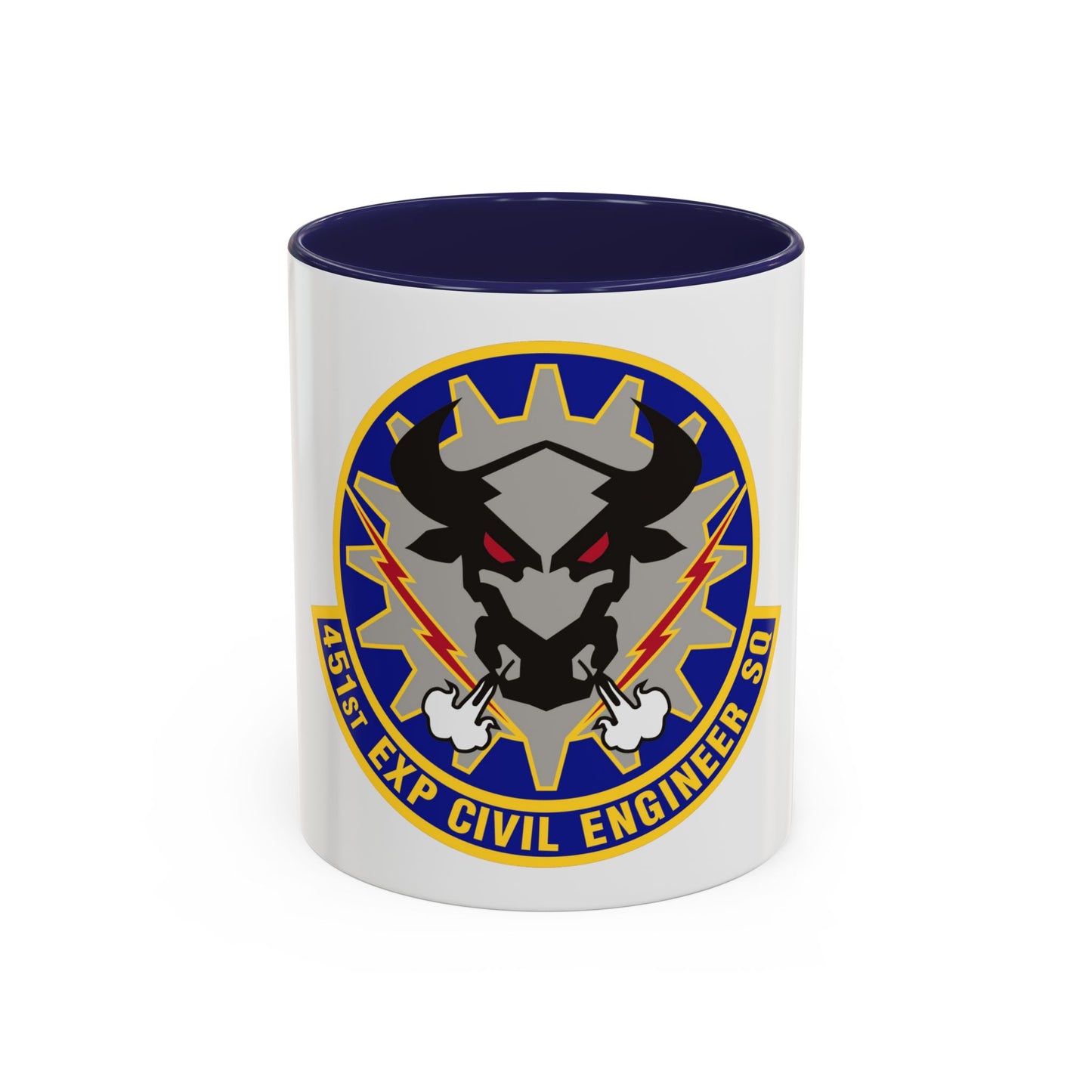 451st Expeditionary Civil Engineer Squadron (U.S. Air Force) Accent Coffee Mug