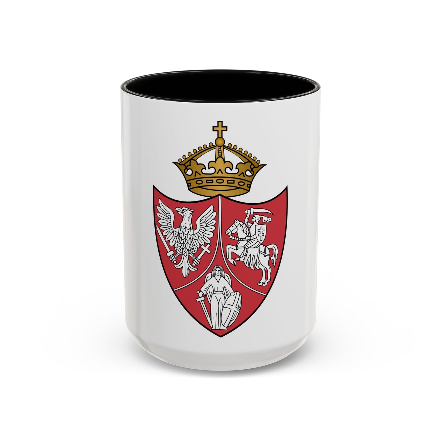 Coat of arms of the January Uprising - Accent Coffee Mug