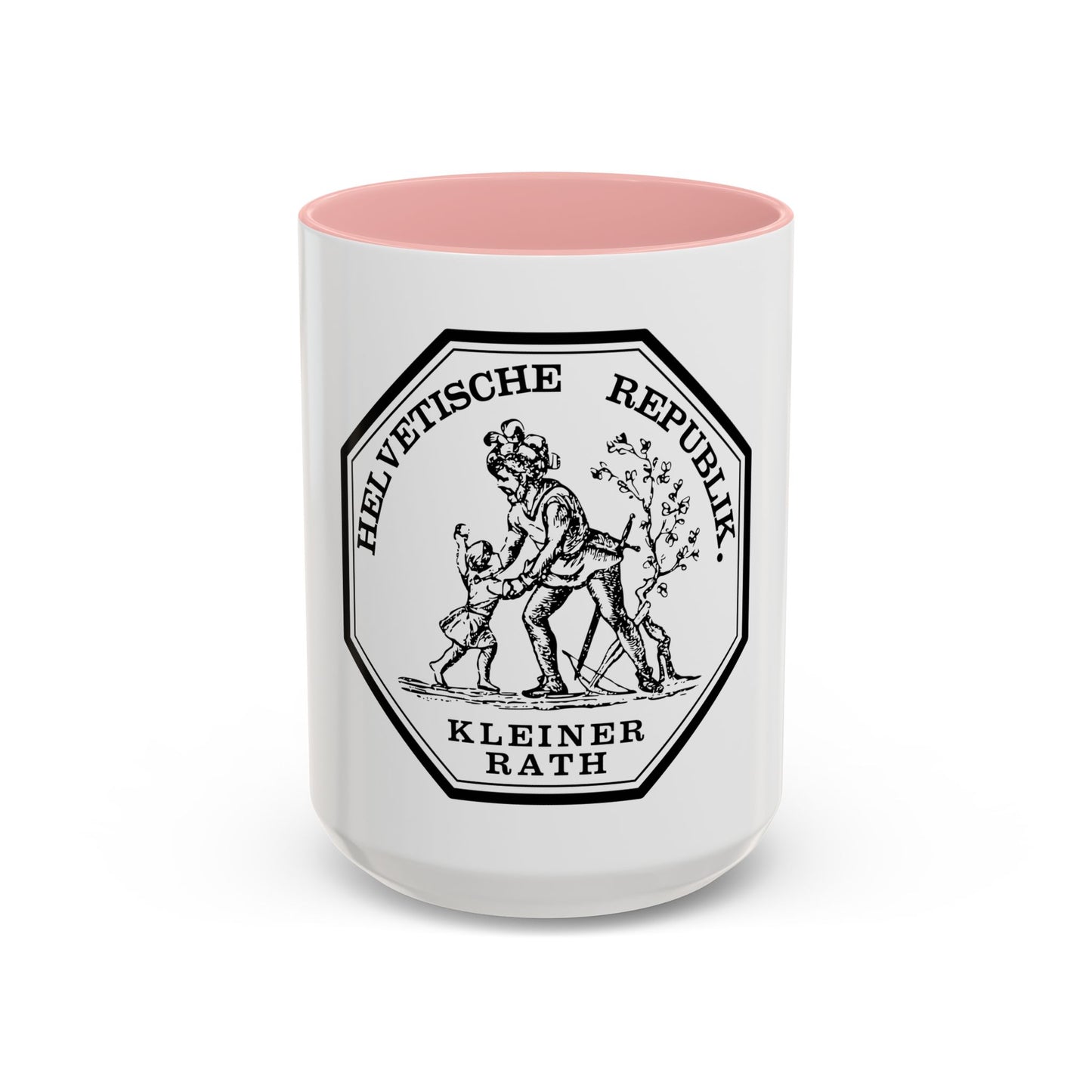 Seal of the Helvetic Republic, Kleiner Rath - Accent Coffee Mug