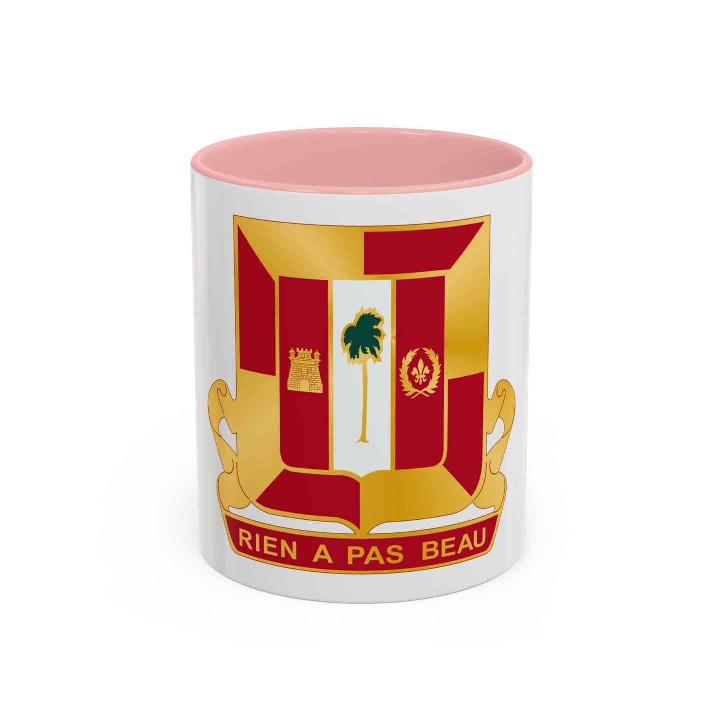 718th Antiaircraft Artillery Gun Battalion (U.S. Army) Accent Coffee Mug