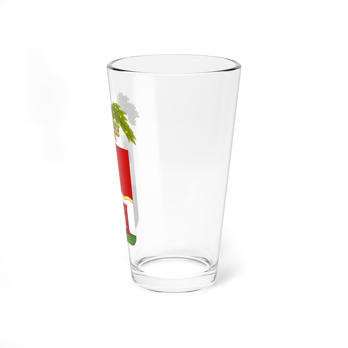 Provincia di Olbia-Tempio-Stemma 2 (Italy) (Coat of Arms) Pint Glass 16oz