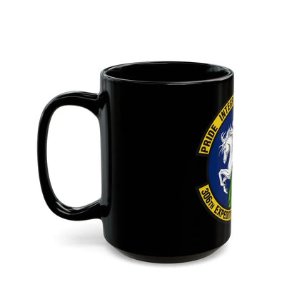 306th Expeditionary Airlift Squadron (U.S. Air Force) Black Coffee Mug-Go Mug Yourself