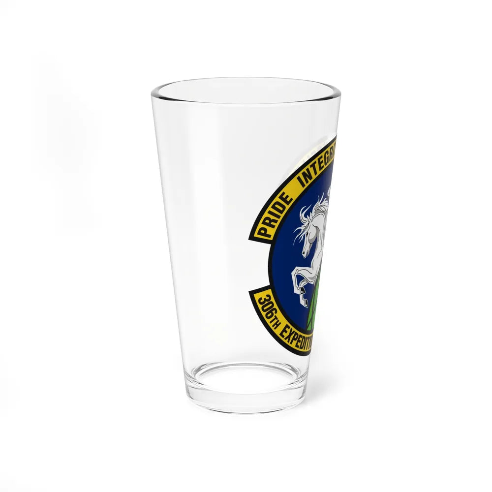 306th Expeditionary Airlift Squadron (U.S. Air Force) Pint Glass 16oz-Go Mug Yourself