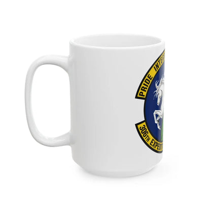 306th Expeditionary Airlift Squadron (U.S. Air Force) White Coffee Mug-Go Mug Yourself