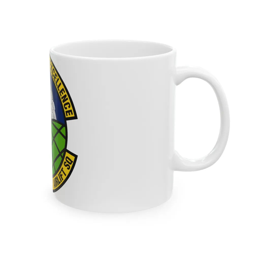 306th Expeditionary Airlift Squadron (U.S. Air Force) White Coffee Mug-Go Mug Yourself