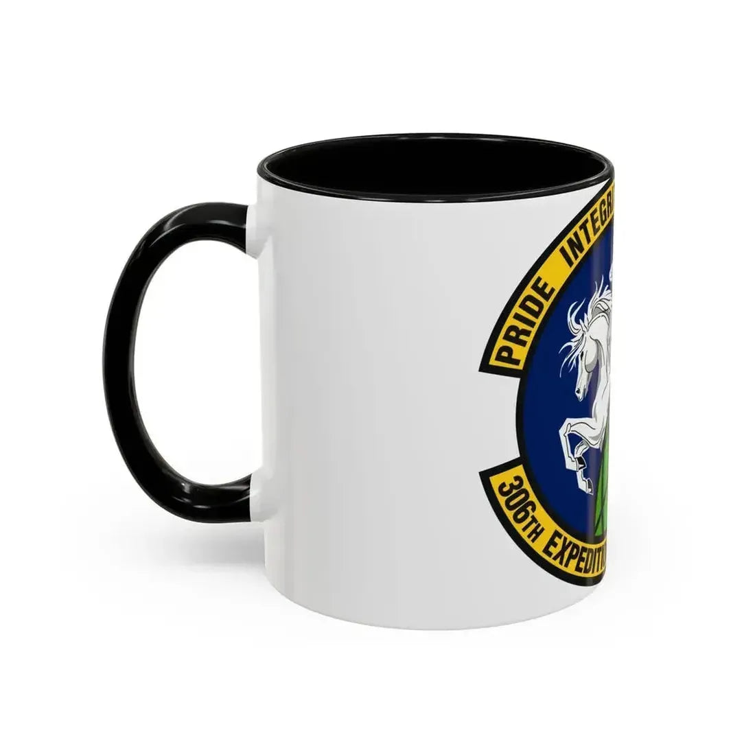 306th Expeditionary Airlift Squadron (U.S. Air Force) Accent Coffee Mug - Go Mug Yourself