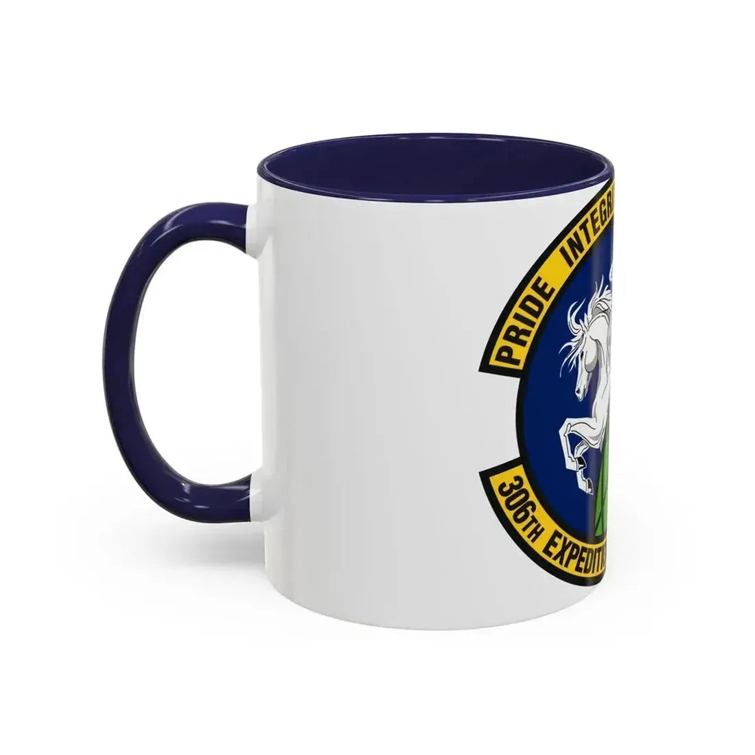 306th Expeditionary Airlift Squadron (U.S. Air Force) Accent Coffee Mug - Go Mug Yourself