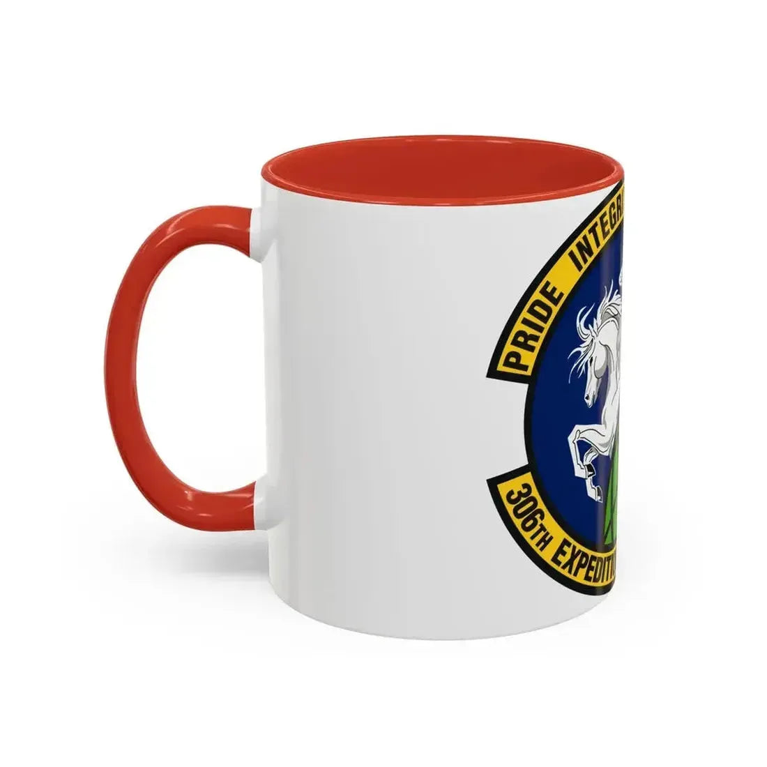 306th Expeditionary Airlift Squadron (U.S. Air Force) Accent Coffee Mug - Go Mug Yourself