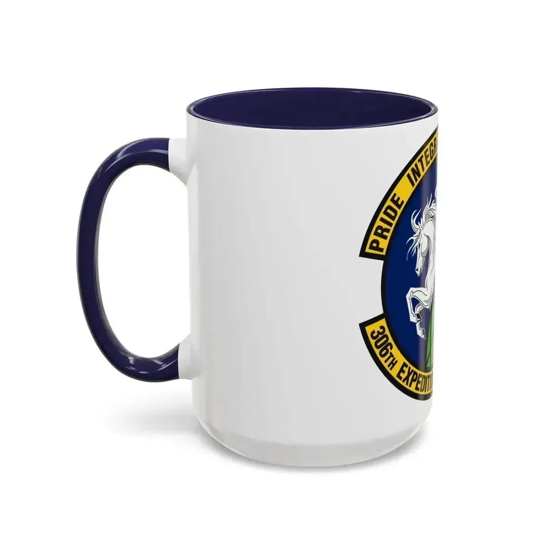 306th Expeditionary Airlift Squadron (U.S. Air Force) Accent Coffee Mug - Go Mug Yourself