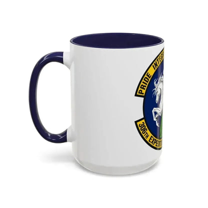 306th Expeditionary Airlift Squadron (U.S. Air Force) Accent Coffee Mug - Go Mug Yourself