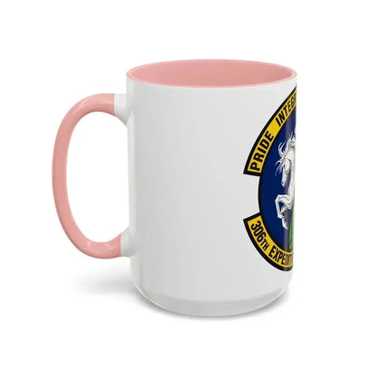 306th Expeditionary Airlift Squadron (U.S. Air Force) Accent Coffee Mug - Go Mug Yourself