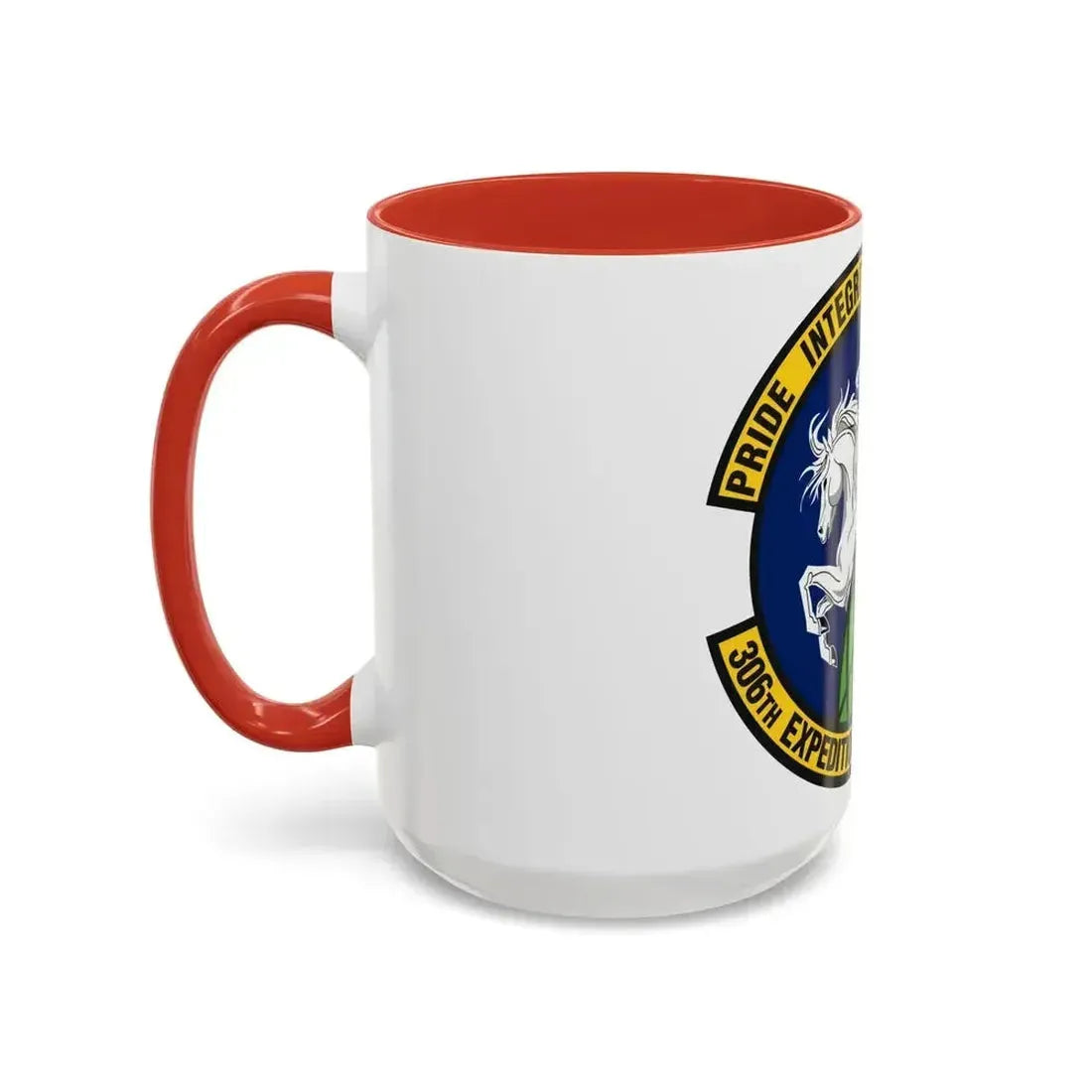 306th Expeditionary Airlift Squadron (U.S. Air Force) Accent Coffee Mug - Go Mug Yourself