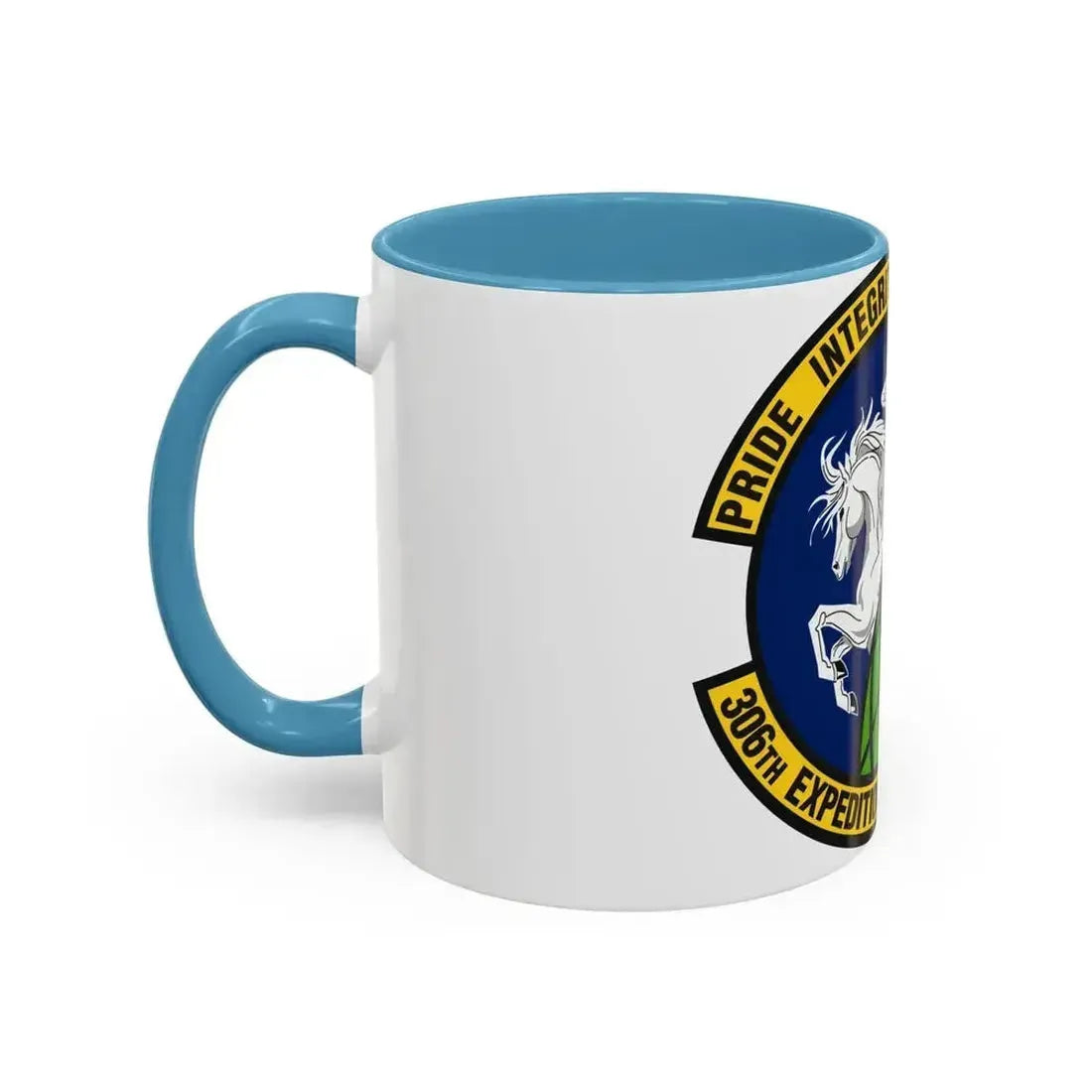 306th Expeditionary Airlift Squadron (U.S. Air Force) Accent Coffee Mug - Go Mug Yourself