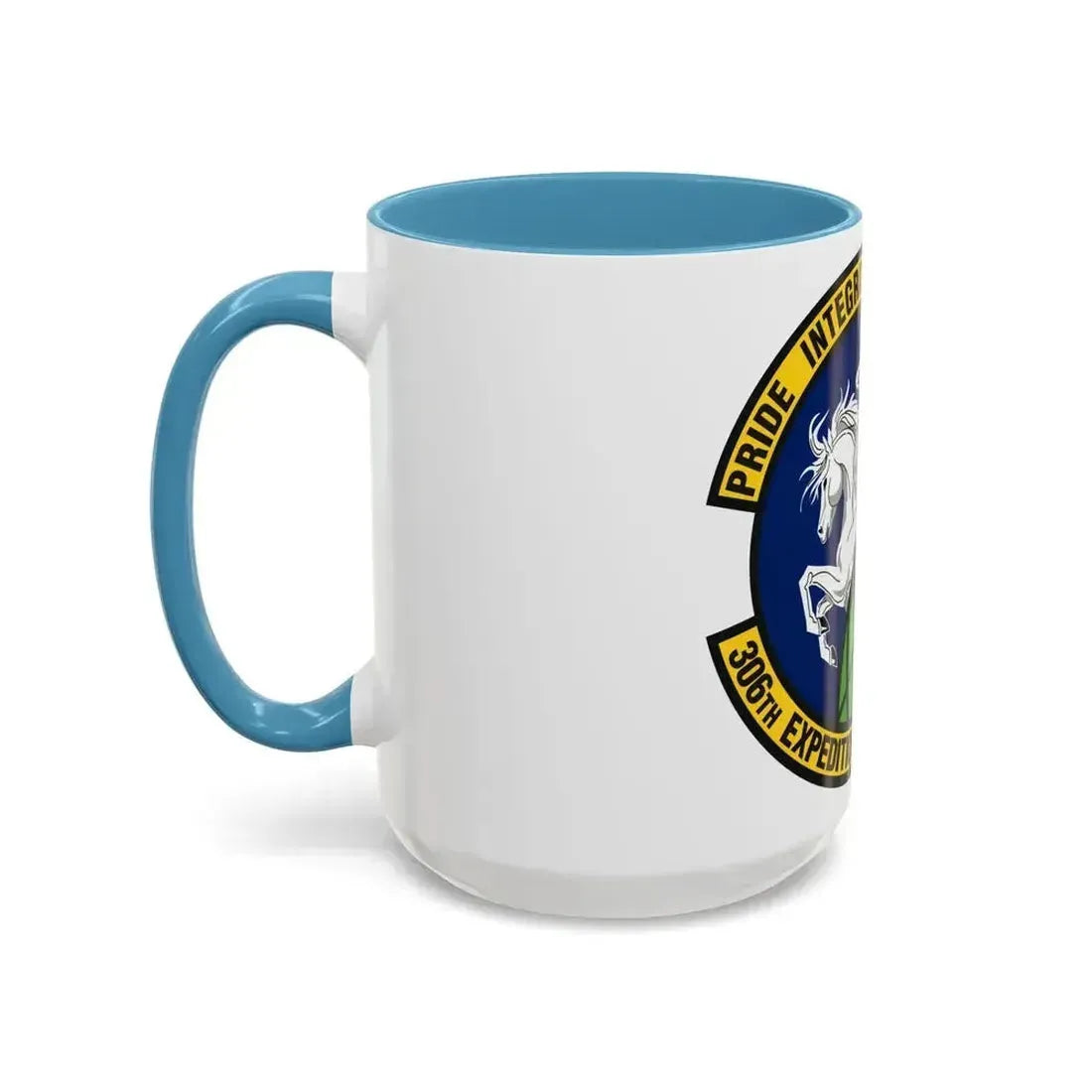 306th Expeditionary Airlift Squadron (U.S. Air Force) Accent Coffee Mug - Go Mug Yourself