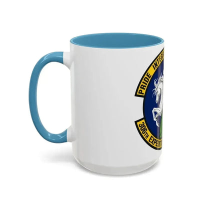 306th Expeditionary Airlift Squadron (U.S. Air Force) Accent Coffee Mug - Go Mug Yourself
