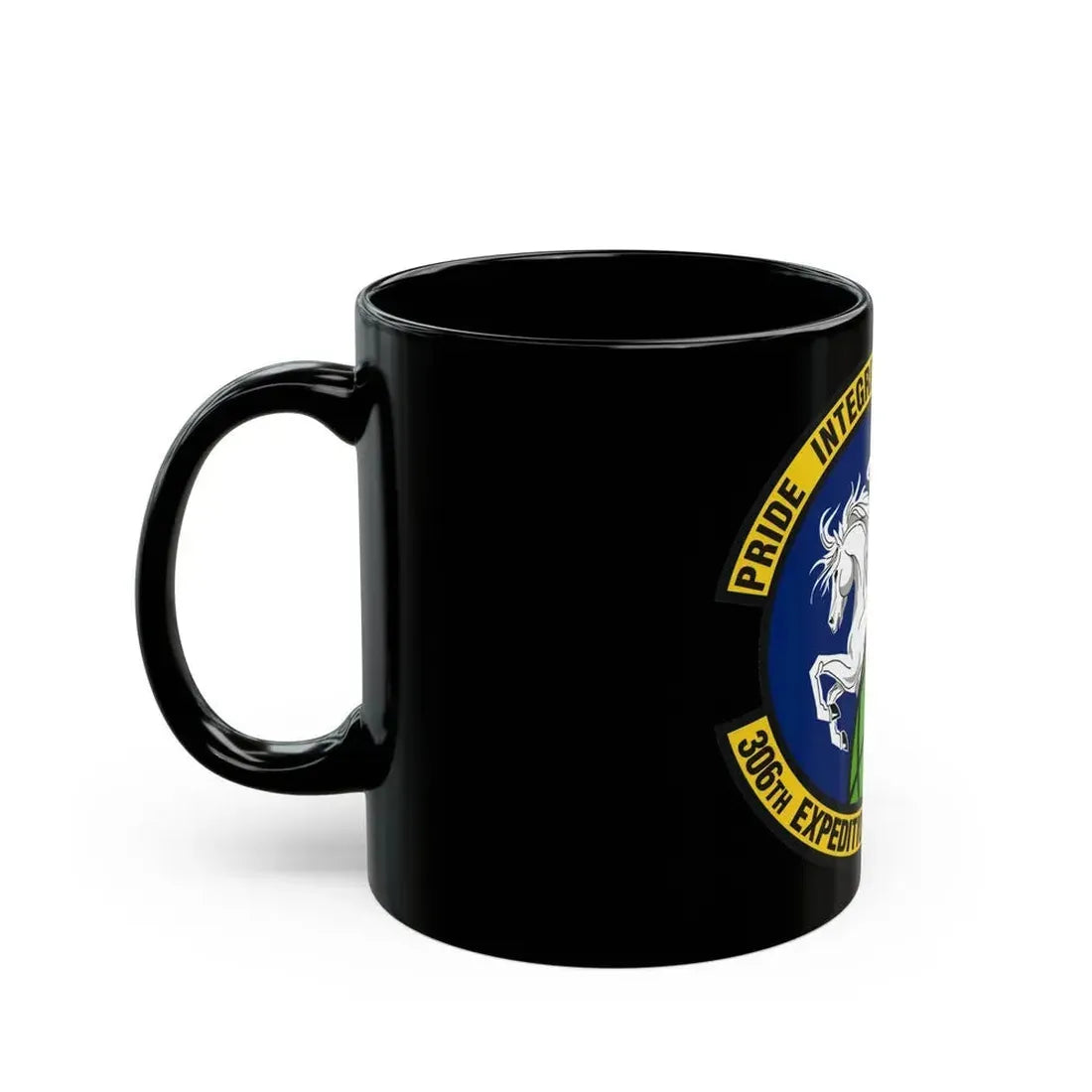 306th Expeditionary Airlift Squadron (U.S. Air Force) Black Coffee Mug - Go Mug Yourself