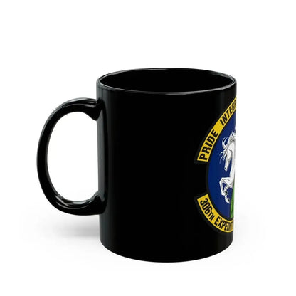 306th Expeditionary Airlift Squadron (U.S. Air Force) Black Coffee Mug - Go Mug Yourself
