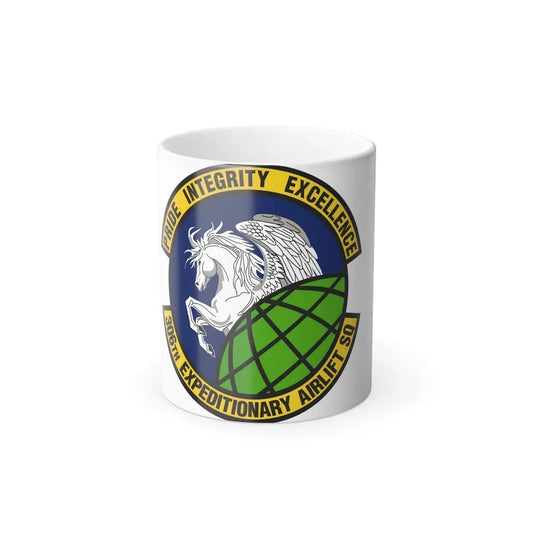 306th Expeditionary Airlift Squadron (U.S. Air Force) Color Changing Coffee Mug 11oz - Go Mug Yourself