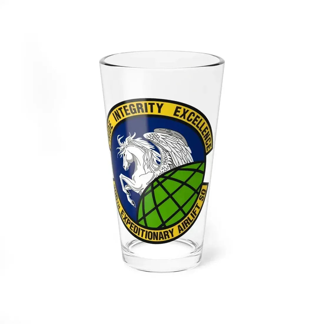 306th Expeditionary Airlift Squadron (U.S. Air Force) Pint Glass 16oz 16oz - Go Mug Yourself