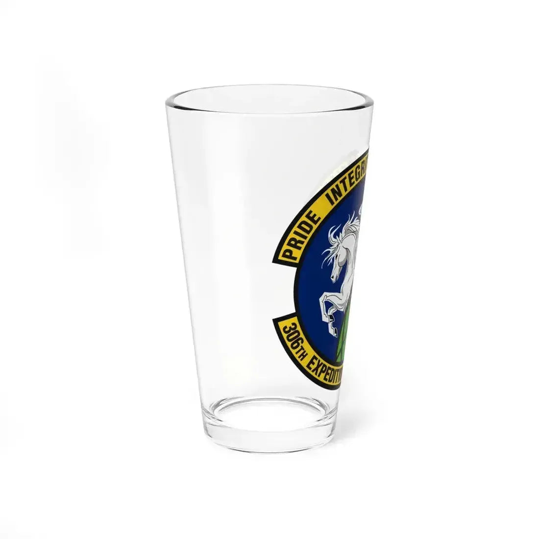306th Expeditionary Airlift Squadron (U.S. Air Force) Pint Glass 16oz - Go Mug Yourself