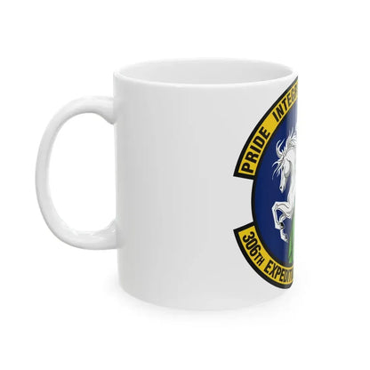 306th Expeditionary Airlift Squadron (U.S. Air Force) White Coffee Mug - Go Mug Yourself