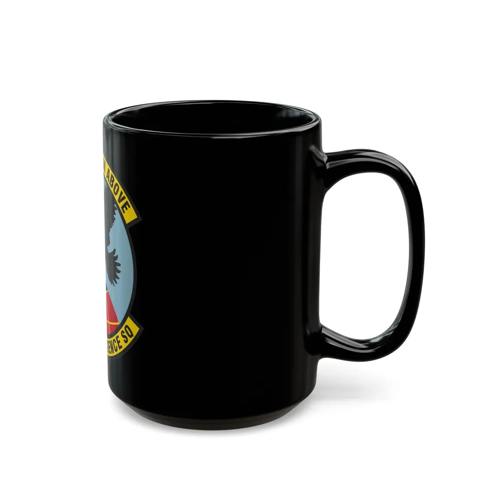 306th Intelligence Squadron (U.S. Air Force) Black Coffee Mug-Go Mug Yourself