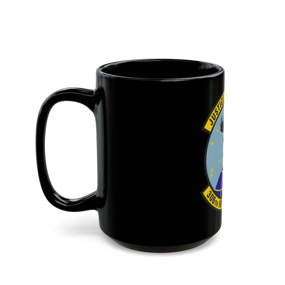 306th Intelligence Squadron (U.S. Air Force) Black Coffee Mug-Go Mug Yourself