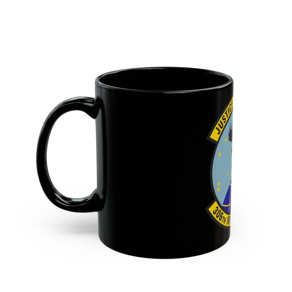 306th Intelligence Squadron (U.S. Air Force) Black Coffee Mug-Go Mug Yourself