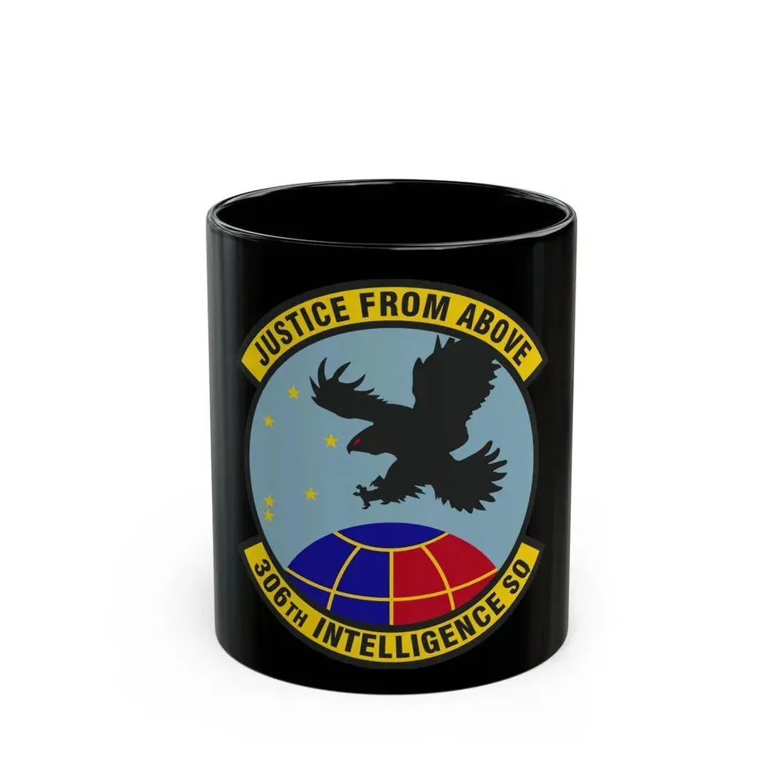 306th Intelligence Squadron (U.S. Air Force) Black Coffee Mug 11oz - Go Mug Yourself