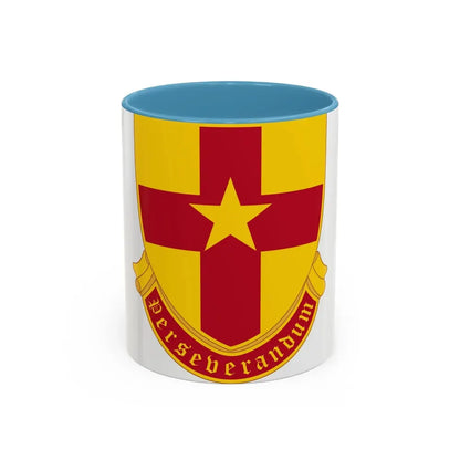 307 Cavalry Regiment (U.S. Army) Accent Coffee Mug 11oz Light Blue - Go Mug Yourself