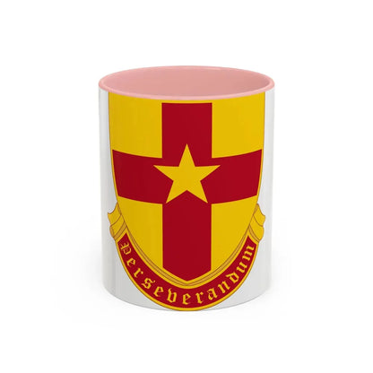 307 Cavalry Regiment (U.S. Army) Accent Coffee Mug 11oz Pink - Go Mug Yourself