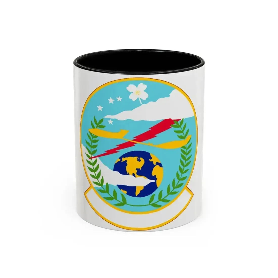 307 Maintenance Squadron AFRC (U.S. Air Force) Accent Coffee Mug 11oz Black - Go Mug Yourself