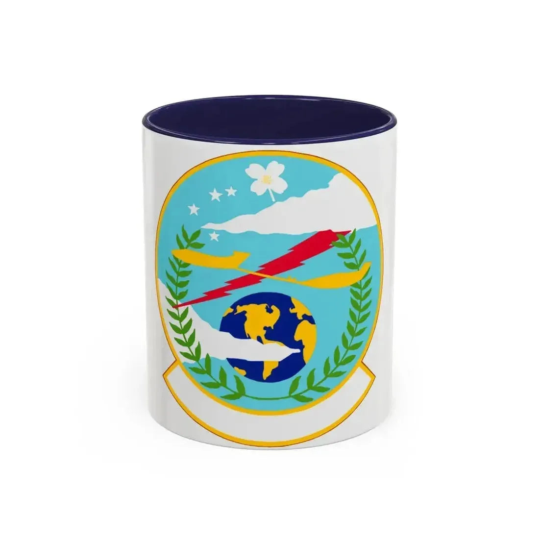307 Maintenance Squadron AFRC (U.S. Air Force) Accent Coffee Mug 11oz Navy - Go Mug Yourself