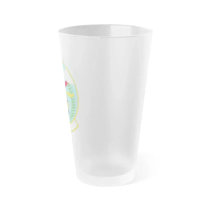 307 Maintenance Squadron AFRC (U.S. Air Force) Frosted Pint Glass 16oz - Go Mug Yourself