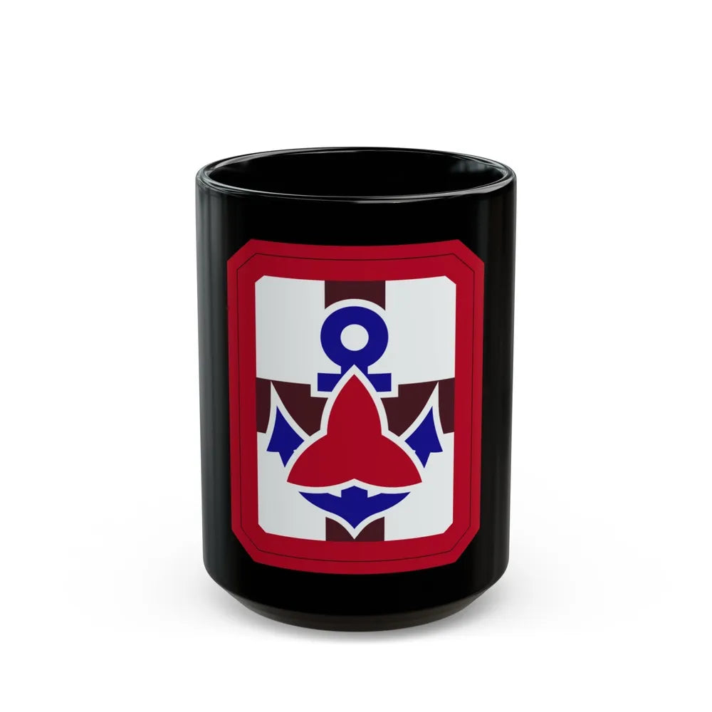 307 Medical Brigade (U.S. Army) Black Coffee Mug-15oz-Go Mug Yourself