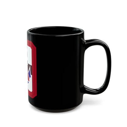 307 Medical Brigade (U.S. Army) Black Coffee Mug-Go Mug Yourself