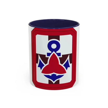 307 Medical Brigade (U.S. Army) Accent Coffee Mug 11oz Navy - Go Mug Yourself