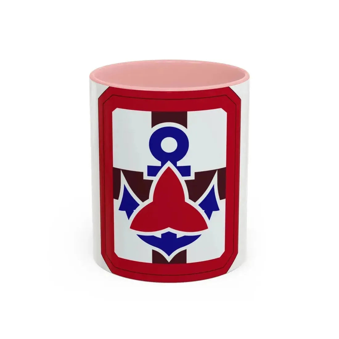 307 Medical Brigade (U.S. Army) Accent Coffee Mug 11oz Pink - Go Mug Yourself