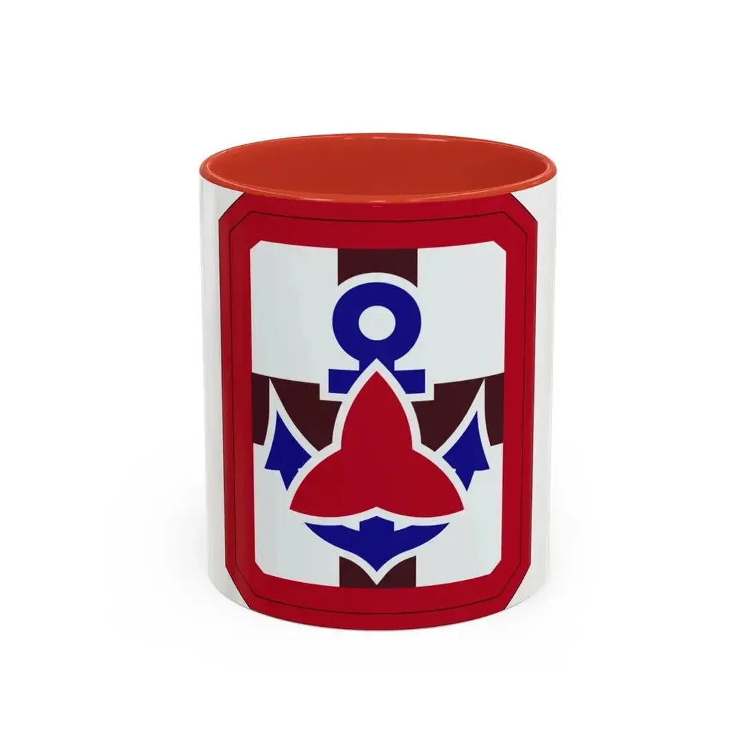 307 Medical Brigade (U.S. Army) Accent Coffee Mug 11oz Red - Go Mug Yourself