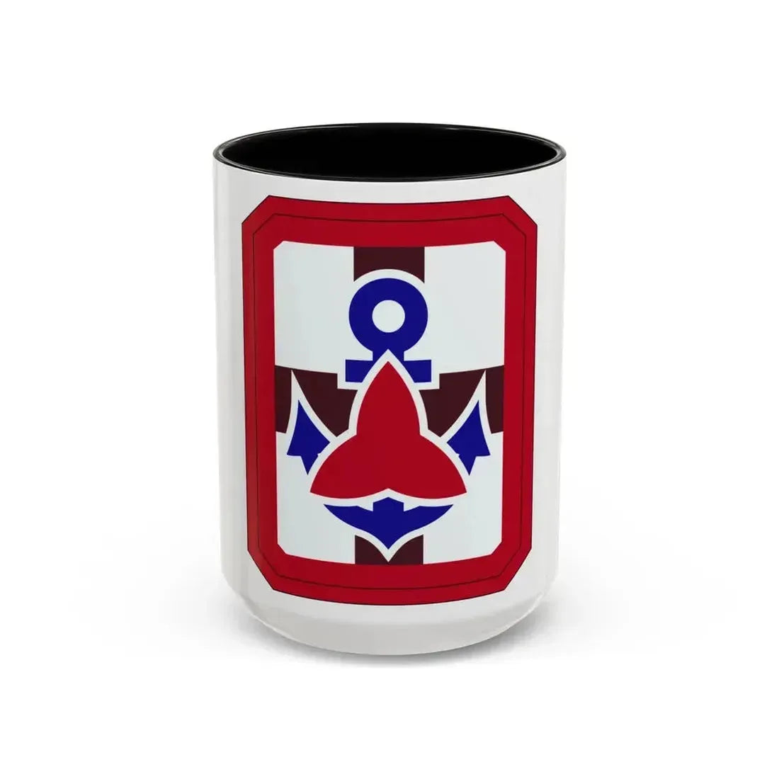 307 Medical Brigade (U.S. Army) Accent Coffee Mug 15oz Black - Go Mug Yourself