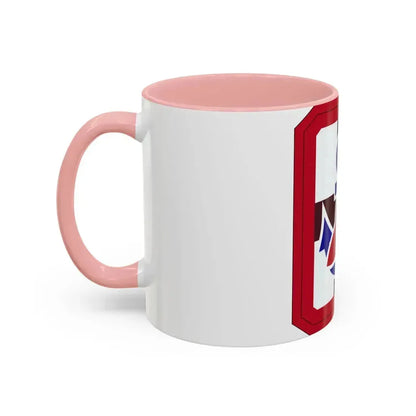307 Medical Brigade (U.S. Army) Accent Coffee Mug - Go Mug Yourself