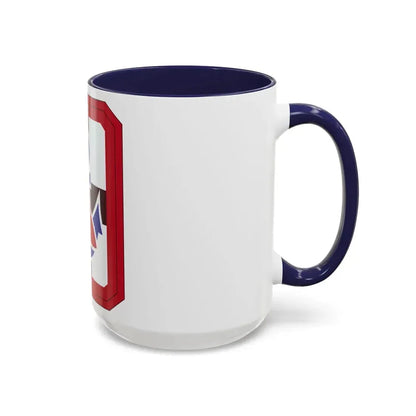 307 Medical Brigade (U.S. Army) Accent Coffee Mug - Go Mug Yourself
