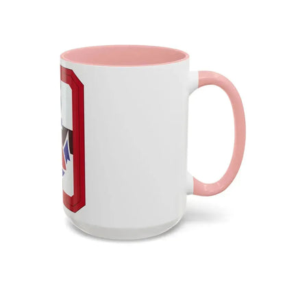 307 Medical Brigade (U.S. Army) Accent Coffee Mug - Go Mug Yourself
