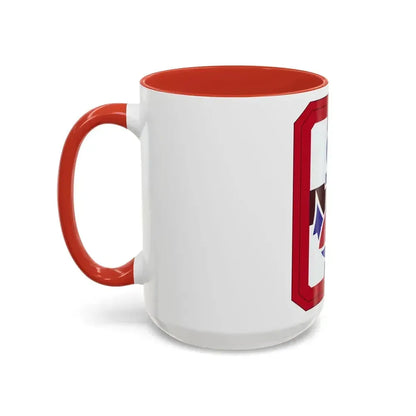 307 Medical Brigade (U.S. Army) Accent Coffee Mug - Go Mug Yourself