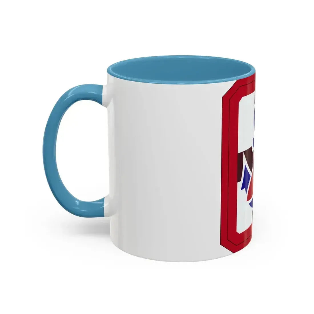 307 Medical Brigade (U.S. Army) Accent Coffee Mug - Go Mug Yourself