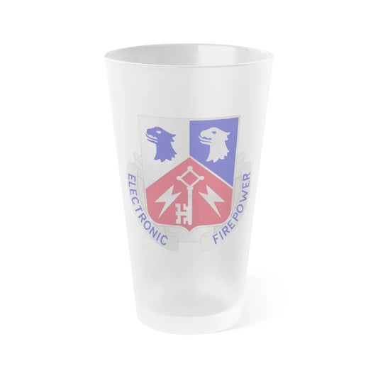 307 Military Intelligence Battalion (U.S. Army) Frosted Pint Glass 16oz-Go Mug Yourself