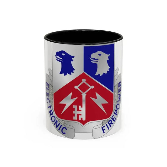 307 Military Intelligence Battalion (U.S. Army) Accent Coffee Mug 11oz Black - Go Mug Yourself