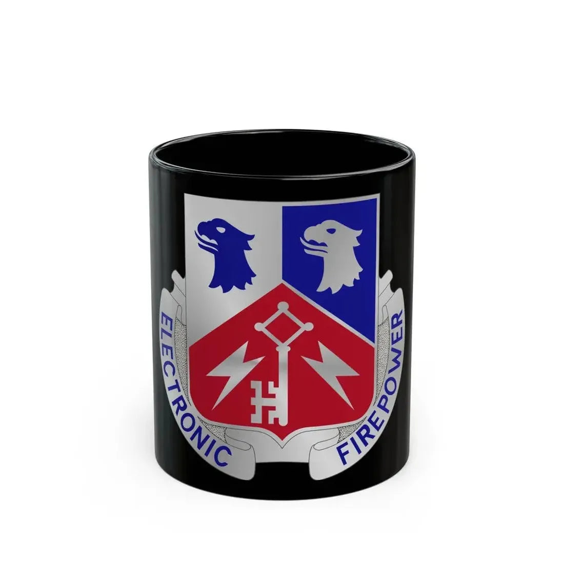 307 Military Intelligence Battalion (U.S. Army) Black Coffee Mug 11oz - Go Mug Yourself